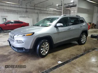 2016 Jeep Cherokee Limited z VIN 1C4PJMDB6GW162558, wystawiony jako Copart lot #62741085 z przebiegiem 124 073 mil mil oraz Szkoda całkowita • Salvage title. Historia ofert i sprzedaży dostępna na DreamBid. Obrazek 1.