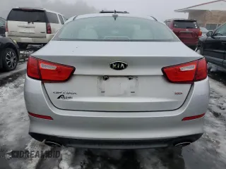 2015 Kia Optima LX with VIN 5XXGM4A70FG396055, listed as a Copart auction lot 45121455 with 147,548 mi miles and Salvage Title. Bid and sale history available at DreamBid. Image 6.