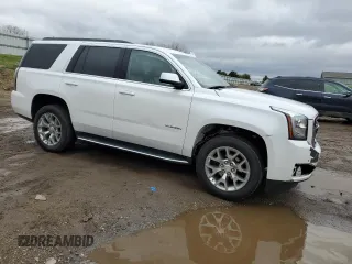 2019 GMC Yukon SLT Standard Edition with VIN 1GKS2DKC4KR371506, listed as a Copart auction lot 81917584 with 56,193 mi miles and Clean Title. Bid and sale history available at carsss.com. Image 4.