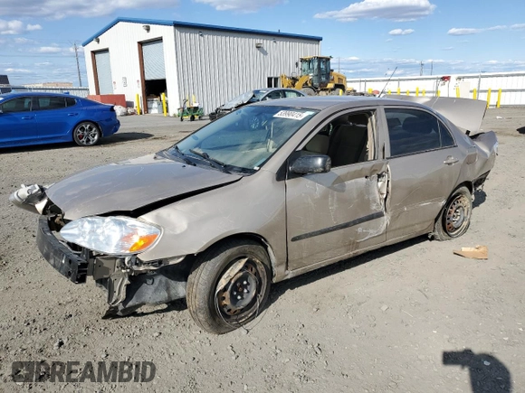 2008 Toyota Corolla CE with VIN 1NXBR32E48Z982656, listed as a Copart auction lot 53990415 with 47,998 mi miles and Salvage Title. Bid and sale history available at DreamBid. Image 1.