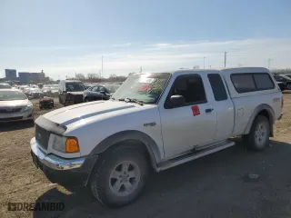 2003 Ford Ranger XL Fleet with VIN 1FTZR45E43PA26802, listed as a Copart auction lot 47293085 with 182,931 mi miles and Salvage Title. Bid and sale history available at carsss.com. Image 1.