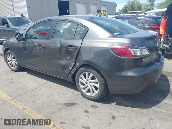 2012 Mazda 3 i Grand Touring with VIN JM1BL1W8XC1577118, listed as a IAAI auction lot 42349406 with 107,373 mi miles and . Bid and sale history available at DreamBid. Image 3.
