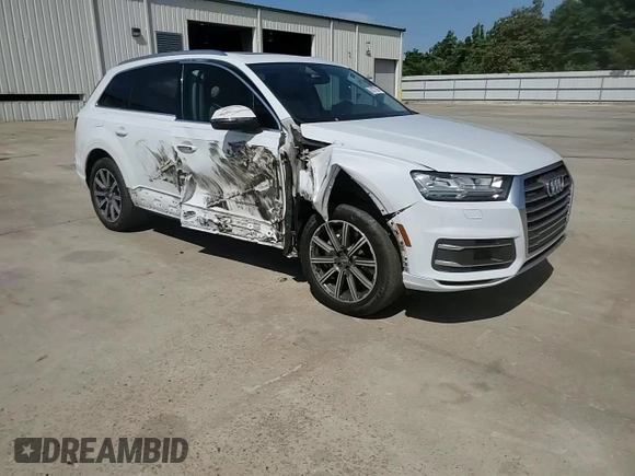 2017 Audi Q7 Premium Plus with VIN WA1LAAF72HD031527, listed as a Copart auction lot 58377985 with 105,541 mi miles and Salvage title. Bid and sale history available at DreamBid. Image 14.