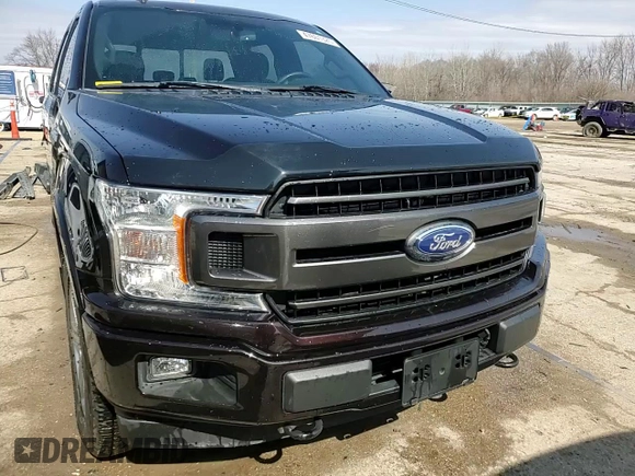 2018 Ford F-150 XL with VIN 1FTEW1EP2JFD57520, listed as a Copart auction lot 47601325 with 65,538 mi miles and Salvage Title. Bid and sale history available at carsss.com. Image 14.