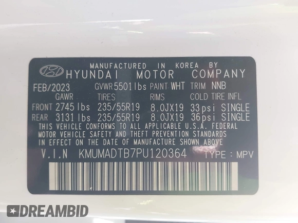 2023 Genesis GV70 2.5T with VIN KMUMADTB7PU120364, listed as a IAAI auction lot 42186139 with 24,686 mi miles and . Bid and sale history available at DreamBid. Image 9.