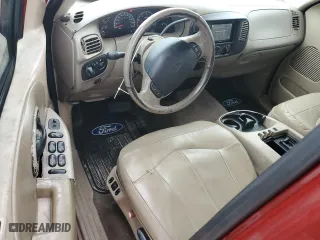 2001 Ford F-150 SuperCrew XLT with VIN 1FTRW08L41KD64626, listed as a Copart auction lot 74874234 with 0 mi miles and Salvage Title. Bid and sale history available at carsss.com. Image 8.