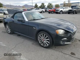2017 FIAT 124 Spider Classica with VIN JC1NFAEK1H0107572, listed as a Copart auction lot 82452144 with 98,954 mi miles and Salvage title. Bid and sale history available at DreamBid. Image 4.