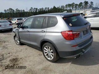 2014 BMW X3 xDrive28i with VIN 5UXWX9C51E0D10278, listed as a Copart auction lot 45885535 with 110,741 mi miles and Salvage Title. Bid and sale history available at DreamBid. Image 2.