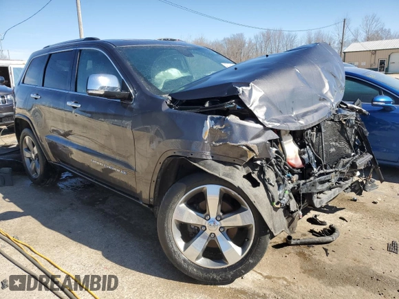2014 Jeep Grand Cherokee Limited with VIN 1C4RJFBG8EC516520, listed as a Copart auction lot 47784385 with 136,406 mi miles and Non repairable. Bid and sale history available at DreamBid. Image 4.