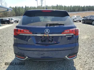 2017 Acura RDX Technology with VIN 5J8TB3H52HL021243, listed as a Copart auction lot 51104625 with 51,863 mi miles and Salvage Title. Bid and sale history available at DreamBid. Image 6.