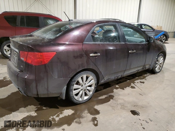 2011 Kia Forte SX with VIN KNAFW4A38B5364582, listed as a Copart auction lot 83054214 with 214,416 mi miles and Clean Title. Bid and sale history available at carsss.com. Image 3.