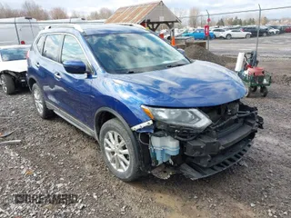 2017 Nissan Rogue SV with VIN 5N1AT2MV4HC896192, listed as a IAAI auction lot 41900254 with 134,072 mi miles. Bid and sale history available at carsss.com. Image 1.