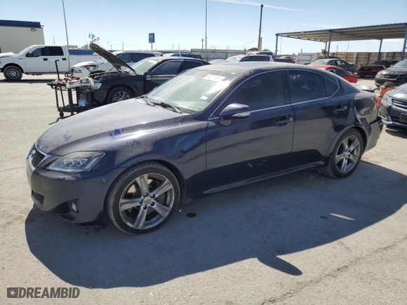 2012 Lexus IS 350 with VIN JTHBE5C27C5029490, listed as a Copart auction lot 46371965 with NaN miles and Salvage Title. Bid and sale history available at carsss.com. Image 1.