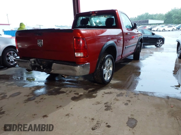 2010 Dodge 1500 ST with VIN 3D7JB1ETXAG127137, listed as a IAAI auction lot 42081228 with 183,906 mi miles and . Bid and sale history available at carsss.com. Image 4.