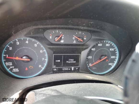 2018 Chevrolet Equinox LT with VIN 2GNAXJEV3J6333528, listed as a Copart auction lot 67994094 with 127,532 mi miles and Salvage Title. Bid and sale history available at carsss.com. Image 9.