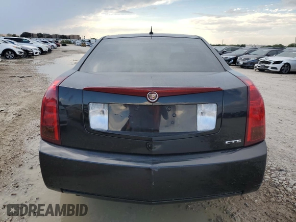 2006 Cadillac CTS with VIN 1G6DM57T460191002, listed as a Copart auction lot 69940674 with 0 mi miles and Salvage Title. Bid and sale history available at carsss.com. Image 6.