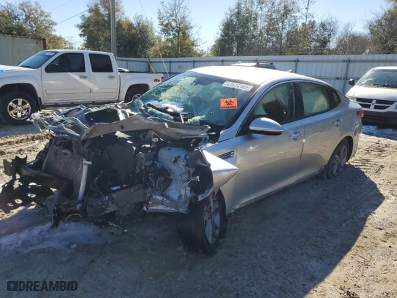 2020 Kia Optima LX with VIN 5XXGT4L3XLG381748, listed as a Copart auction lot 41619165 with 0 mi miles and Non Repairable. Bid and sale history available at carsss.com. Image 1.