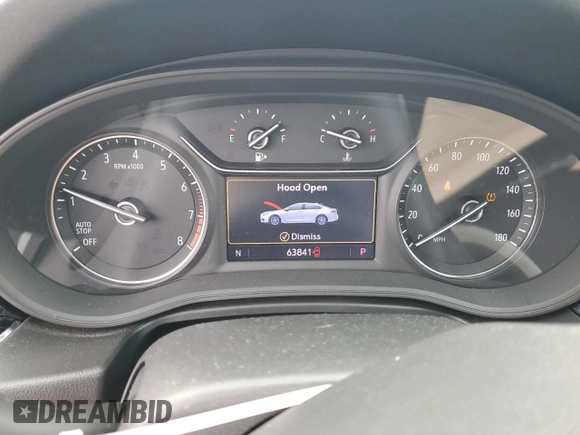 2019 Buick Regal Essence with VIN W04GV8SX8K1007343, listed as a Copart auction lot 78811344 with 63,841 mi miles and Salvage title. Bid and sale history available at DreamBid. Image 9.