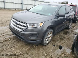 2015 Ford Edge SE with VIN 2FMTK3G96FBB44801, listed as a Copart auction lot 45206085 with 162,726 mi miles and Clean Title. Bid and sale history available at carsss.com. Image 1.