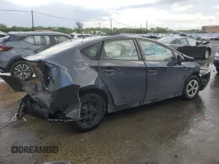 2014 Toyota Prius Four with VIN JTDKN3DU5E0393834, listed as a Copart auction lot 55593975 with Not Provided miles and Salvage Title. Bid and sale history available at DreamBid. Image 3.