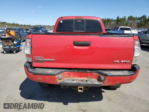 2005 Toyota Tacoma with VIN 5TEMU52N45Z069891, listed as a Copart auction lot 53718295 with 187,559 mi miles and Salvage title. Bid and sale history available at DreamBid. Image 6.