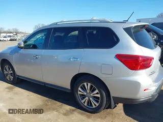 2018 Nissan Pathfinder SL with VIN 5N1DR2MN1JC625124, listed as a IAAI auction lot 41345930 with 112,943 mi miles. Bid and sale history available at carsss.com. Image 14.