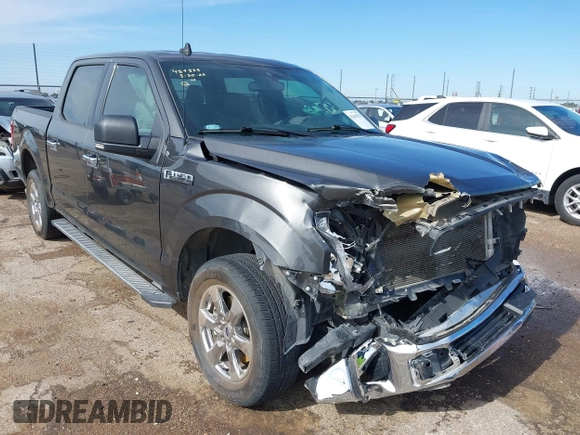 2019 Ford F-150 XL with VIN 1FTEW1C5XKKF31974, listed as a IAAI auction lot 42465378 with 62,217 mi miles and . Bid and sale history available at DreamBid. Image 1.