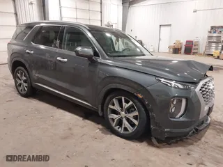 2022 Hyundai Palisade SEL with VIN KM8R4DHE7NU415749, listed as a IAAI auction lot 41207565 with 17,966 mi miles. Bid and sale history available at carsss.com. Image 1.