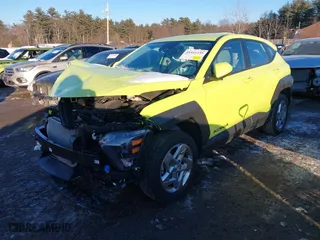 2024 Hyundai Kona SE with VIN KM8HACAB9RU075346, listed as a IAAI auction lot 41411235 with NaN miles. Bid and sale history available at carsss.com. Image 17.