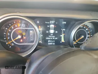 2021 Jeep Gladiator Sport S z VIN 1C6HJTAG3ML508147, wystawiony jako Copart lot #56986865 z przebiegiem 43 407 mil mil oraz Szkody całkowita. Historia ofert i sprzedaży dostępna na DreamBid. Obrazek 9.