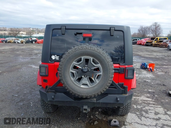 2016 Jeep Wrangler Unlimited Rubicon with VIN 1C4BJWFG1GL293302, listed as a IAAI auction lot 41811485 with 30,101 mi miles and . Bid and sale history available at DreamBid. Image 17.