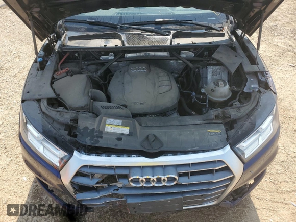 2018 Audi Q5 Premium Plus with VIN WA1BNAFY2J2021039, listed as a Copart auction lot 59170795 with 64,539 mi miles and Salvage title. Bid and sale history available at DreamBid. Image 11.