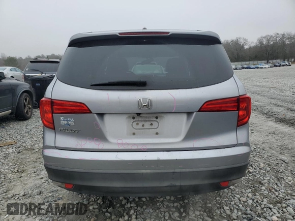 2016 Honda Pilot EX-L with VIN 5FNYF5H71GB047954, listed as a Copart auction lot 44942655 with 146,647 mi miles and Salvage Title. Bid and sale history available at DreamBid. Image 6.