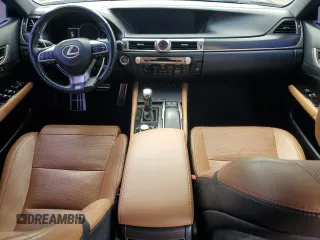 2016 Lexus GS 350 with VIN JTHCZ1BL9GA002297, listed as a Copart auction lot 52573194 with 134,876 mi miles and Salvage Title. Bid and sale history available at carsss.com. Image 8.
