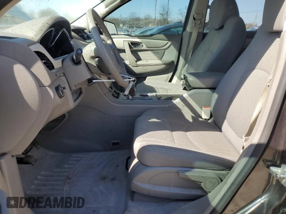 2017 Chevrolet Traverse LS z VIN 1GNKRFED8HJ186820, wystawiony jako Copart lot #46611905 z przebiegiem 119 833 mil mil oraz Nie do naprawy • Non repairable. Historia ofert i sprzedaży dostępna na DreamBid. Obrazek 7.