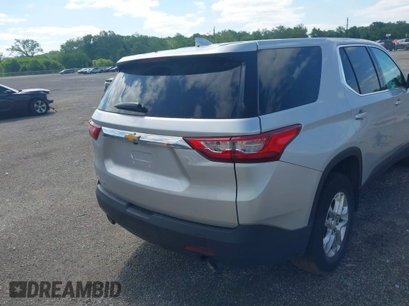 2021 Chevrolet Traverse LS with VIN 1GNERFKW3MJ200569, listed as a IAAI auction lot 42279102 with 73,783 mi miles and . Bid and sale history available at DreamBid. Image 16.