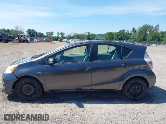 2012 Toyota Prius One with VIN JTDKDTB30C1023511, listed as a IAAI auction lot 42778754 with 168,321 mi miles and . Bid and sale history available at DreamBid. Image 15.