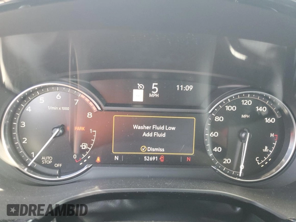 2023 Cadillac XT5 FWD Premium Luxury with VIN 1GYKNCRS6PZ171335, listed as a Copart auction lot 51859385 with 52,691 mi miles and Clean Title. Bid and sale history available at carsss.com. Image 9.