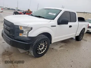 2017 Ford F-150 XL with VIN 1FTEX1C84HKE38481, listed as a Copart auction lot 51749035 with 144,652 mi miles and Clean Title. Bid and sale history available at carsss.com. Image 1.