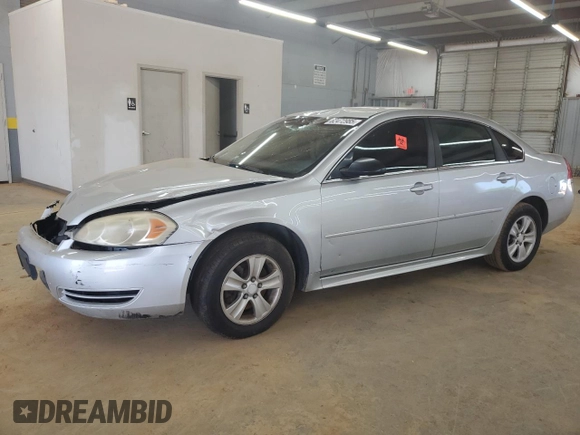 2012 Chevrolet Impala LS Fleet with VIN 2G1WF5E39C1117019, listed as a Copart auction lot 62472985 with 221,118 mi miles and Salvage title. Bid and sale history available at DreamBid. Image 1.