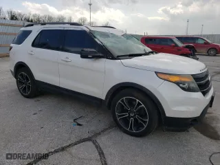 2015 Ford Explorer Sport with VIN 1FM5K8GT6FGA32803, listed as a Copart auction lot 48967935 with 220,749 mi miles and Salvage Title. Bid and sale history available at carsss.com. Image 4.