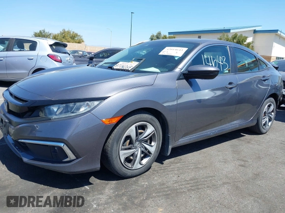 2020 Honda Civic LX z VIN 2HGFC2F68LH529688, wystawiony jako IAAI lot #42014643 z przebiegiem 43 441 mil mil oraz . Historia ofert i sprzedaży dostępna na DreamBid. Obrazek 18.