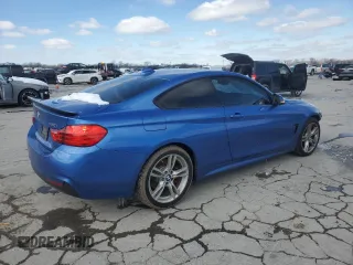 2017 BMW 4 Series 430i with VIN WBA4R7C59HK679917, listed as a Copart auction lot 46194895 with 89,625 mi miles and Salvage Title. Bid and sale history available at DreamBid. Image 3.