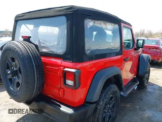 2024 Jeep Wrangler Sport S with VIN 1C4PJXAG7RW304498, listed as a IAAI auction lot 41962812 with 9,457 mi miles and . Bid and sale history available at DreamBid. Image 4.