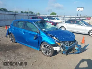 2018 Toyota Corolla iM with VIN JTNKARJE9JJ562572, listed as a IAAI auction lot 39943009 with 126,604 mi miles. Bid and sale history available at carsss.com. Image 1.