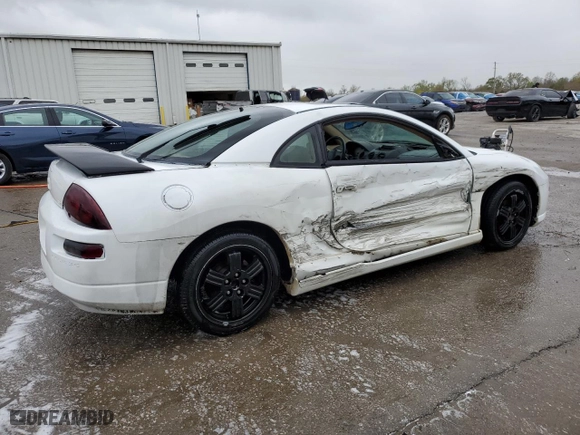 2000 Mitsubishi Eclipse GT with VIN 4A3AC54LXYE160119, listed as a Copart auction lot 50309895 with 163,953 mi miles and Salvage Title. Bid and sale history available at carsss.com. Image 3.