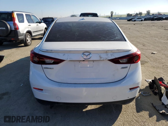 2015 Mazda 3 S Touring with VIN JM1BM1V37F1221443, listed as a Copart auction lot 88286695 with Not Provided miles and Salvage Title. Bid and sale history available at DreamBid. Image 6.