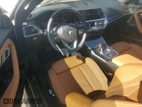 2022 BMW 2 Series 230i z VIN 3MW23CM02N8C58509, wystawiony jako Copart lot #56435025 z przebiegiem 34 383 mil mil oraz Szkoda całkowita • Salvage title. Historia ofert i sprzedaży dostępna na DreamBid. Obrazek 8.