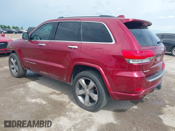2015 Jeep Grand Cherokee Overland z VIN 1C4RJFCT1FC198611, wystawiony jako IAAI lot #42427311 z przebiegiem 116 140 mil mil oraz . Historia ofert i sprzedaży dostępna na DreamBid. Obrazek 3.