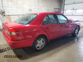 1997 Mercedes-Benz C 230/260/280/320 with VIN WDBHA28E6VF550639, listed as a Copart auction lot 59131195 with 72,722 mi miles and Salvage title. Bid and sale history available at DreamBid. Image 3.